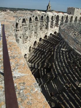 Les arenes a Arles (Provence)